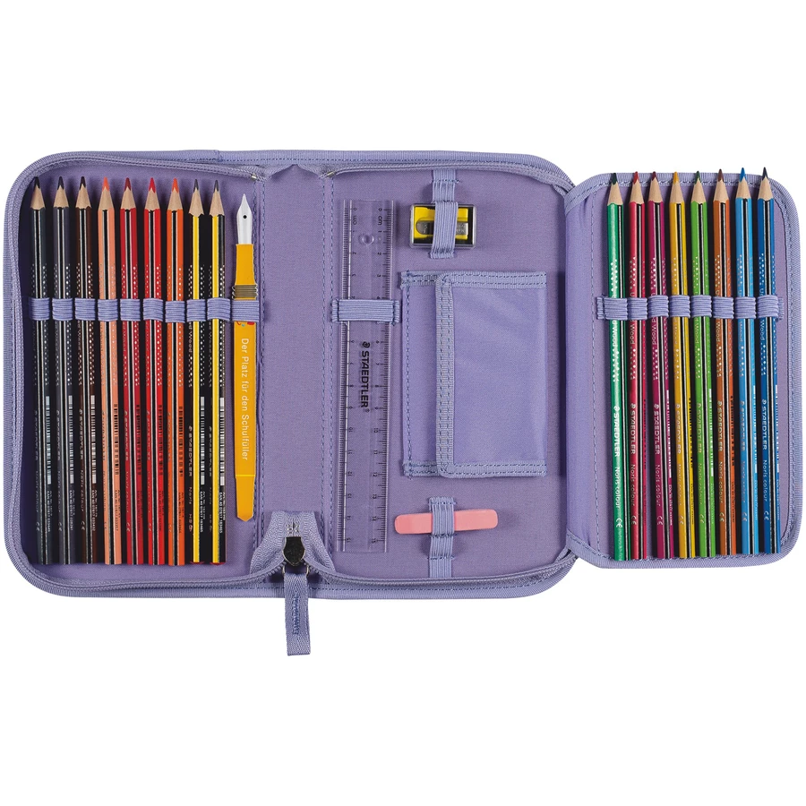 DerDieDas ErgoFlex Max - Schulranzen Set 5tlg. 950 g Hippie Hair