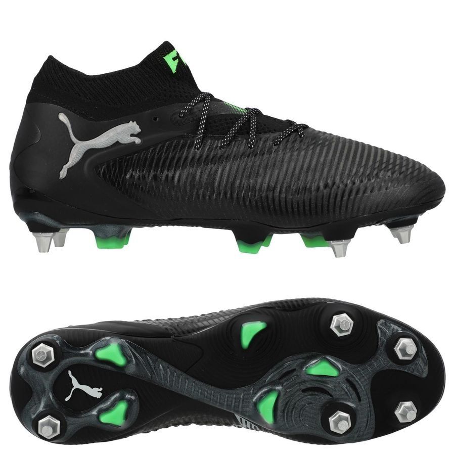 PUMA Future 8 Ultimate SG Eclipse - Noir/Cool Light Gray/Vert