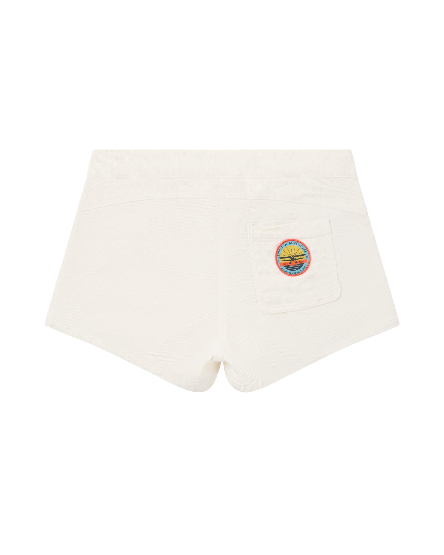 Amundsen 3Incher Cord G. Dyed Shorts Womens White