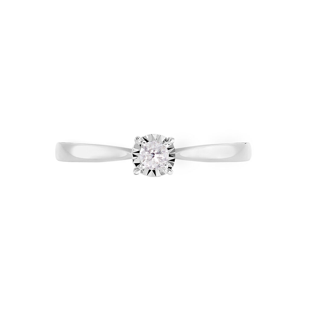 Bague Diamotion Or Blanc Diamant