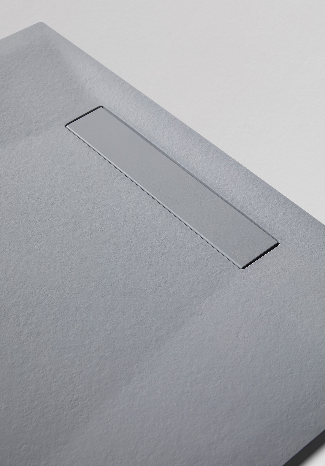 Resigres Plus Zero douchebak 120x80cm grijs mat composiet