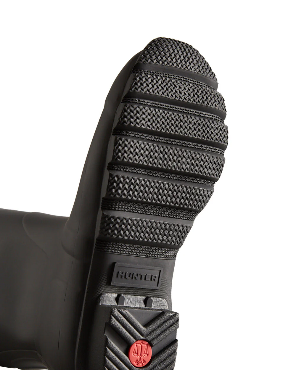 Hunter  Back Adjustable Tall Mate gummistøvler - sort