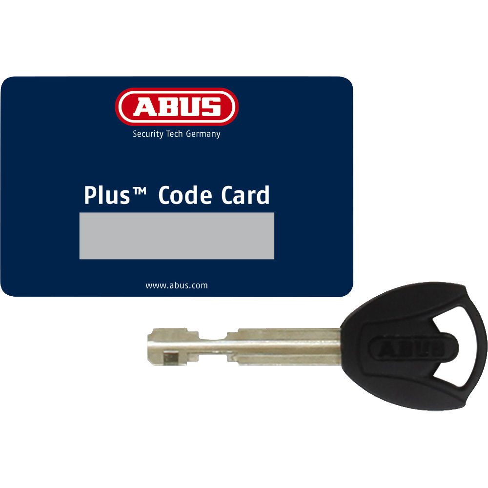 Abus GRANIT™ Plus 640 Bügelschloß mit TecKF Mini Halter black