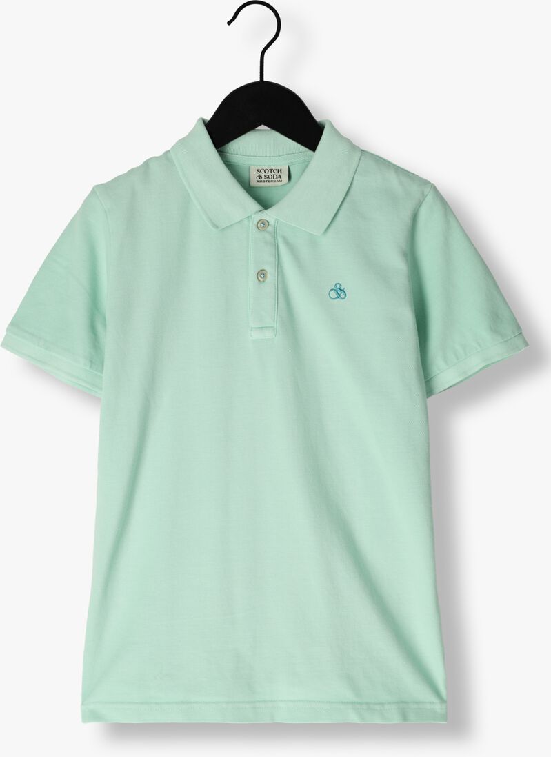 SCOTCH & SODA mint scotch & soda polo garment-dyed pique polo