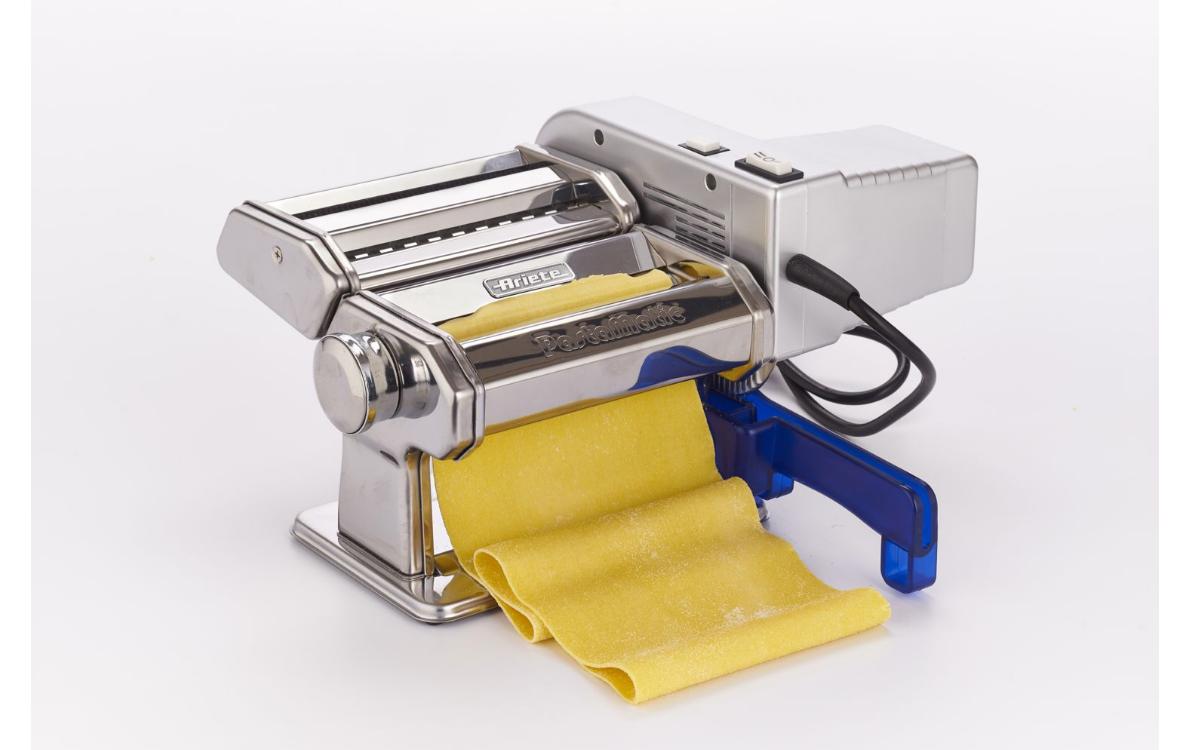 Pastamaschine PastaMatic SilberMotor- oder handbetriebener Nudelroller