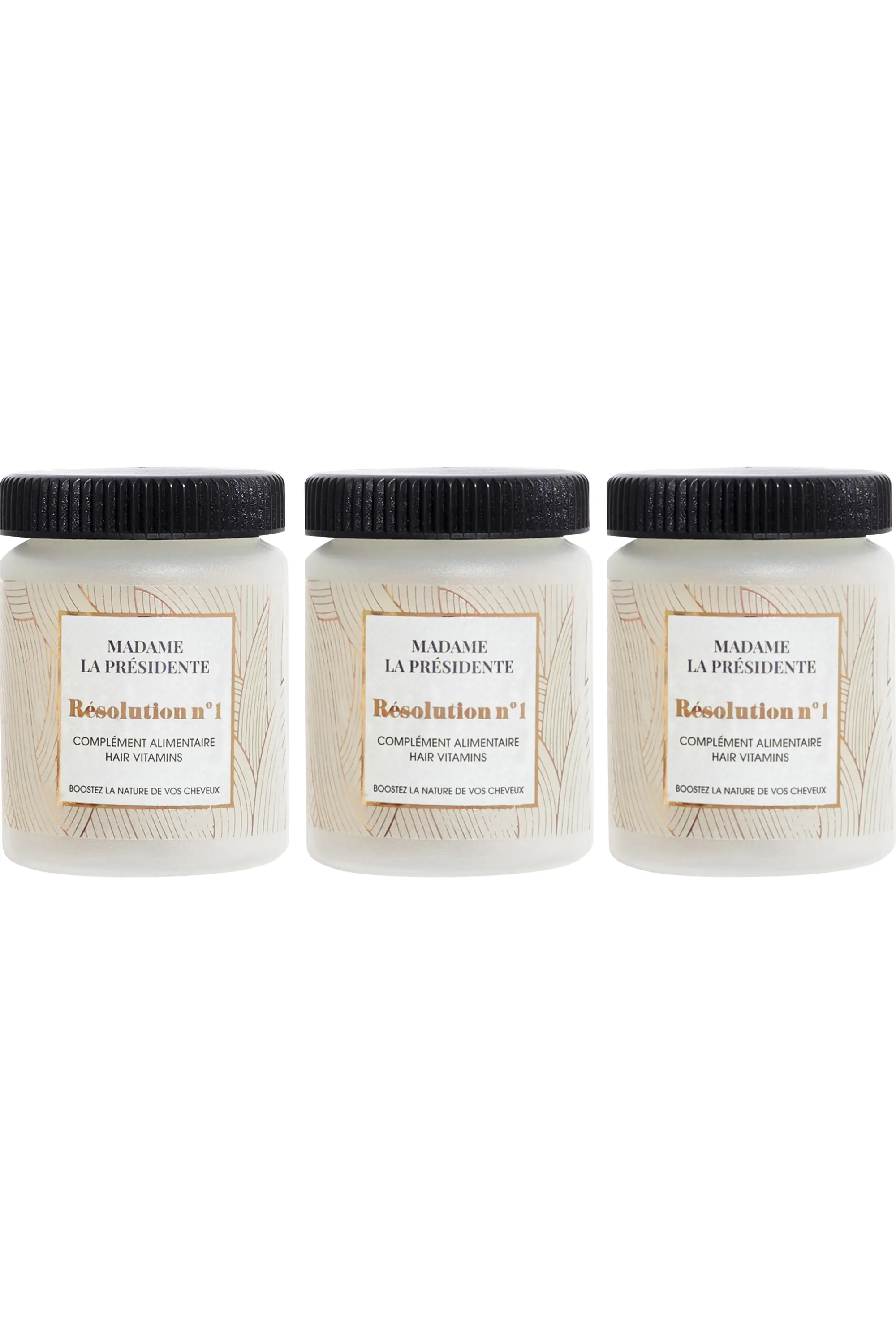 Madame La Présidente Compléments alimentaires cheveux Hair Vitamins Résolution N°1
