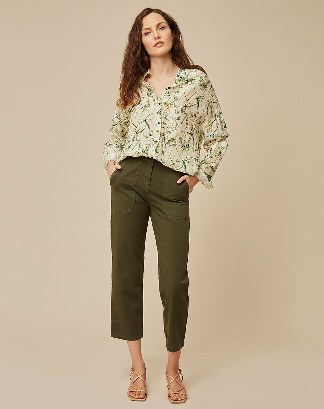 Harris Wilson Pantalon Coddy kaki