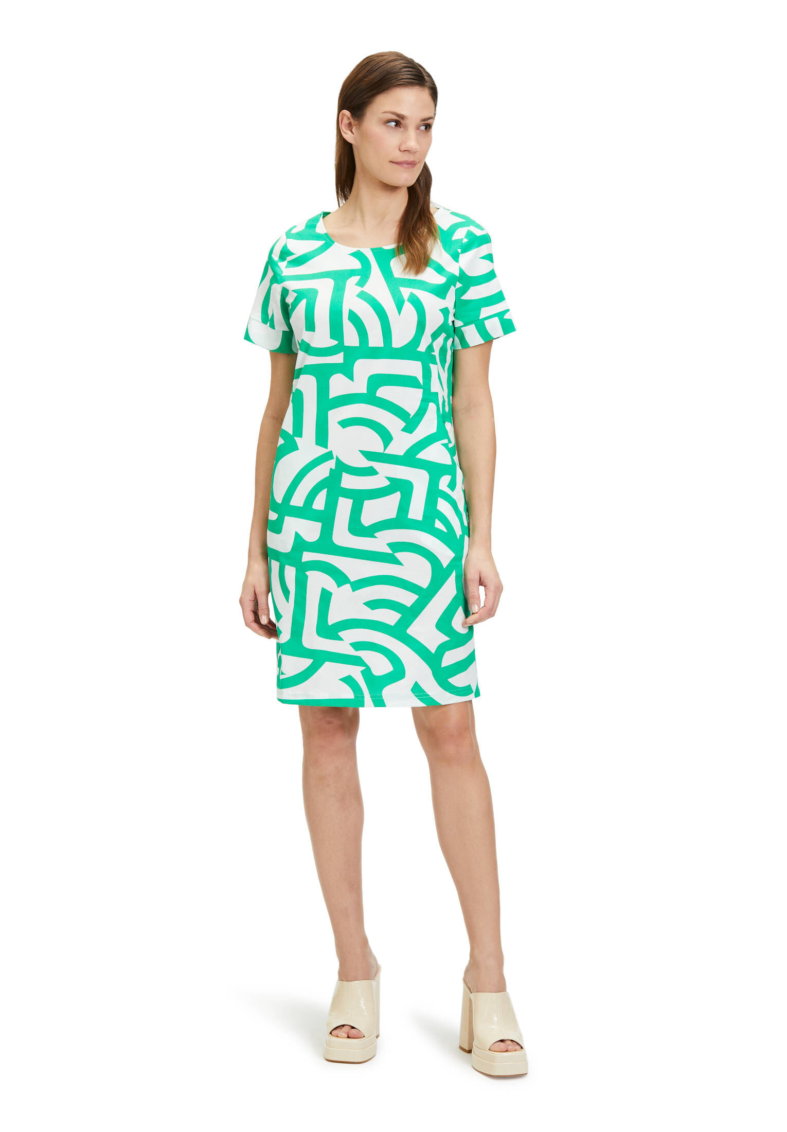 Cartoon| Damen Casual-Kleid mit Muster