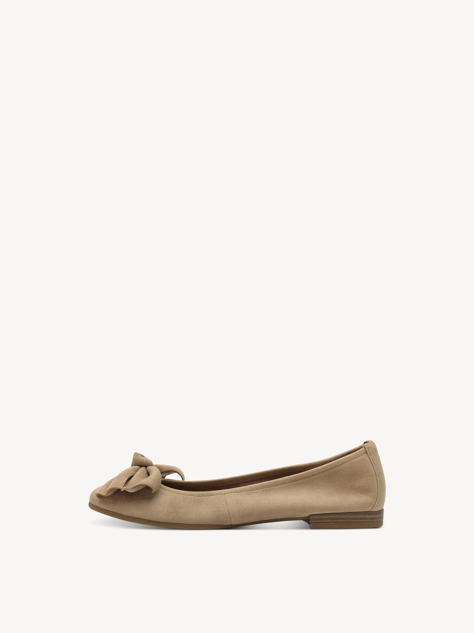Leren Ballerina - bruin