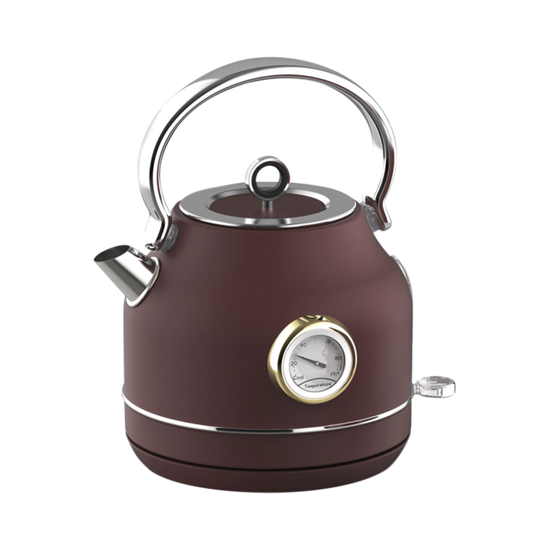 Berlinger Haus Wasserkocher 1.7 Liter matt bordeaux Leonardo Collection