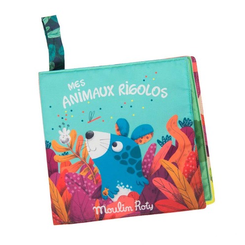 Livre tissu d'activités Dans la Jungle - MOULIN ROTY