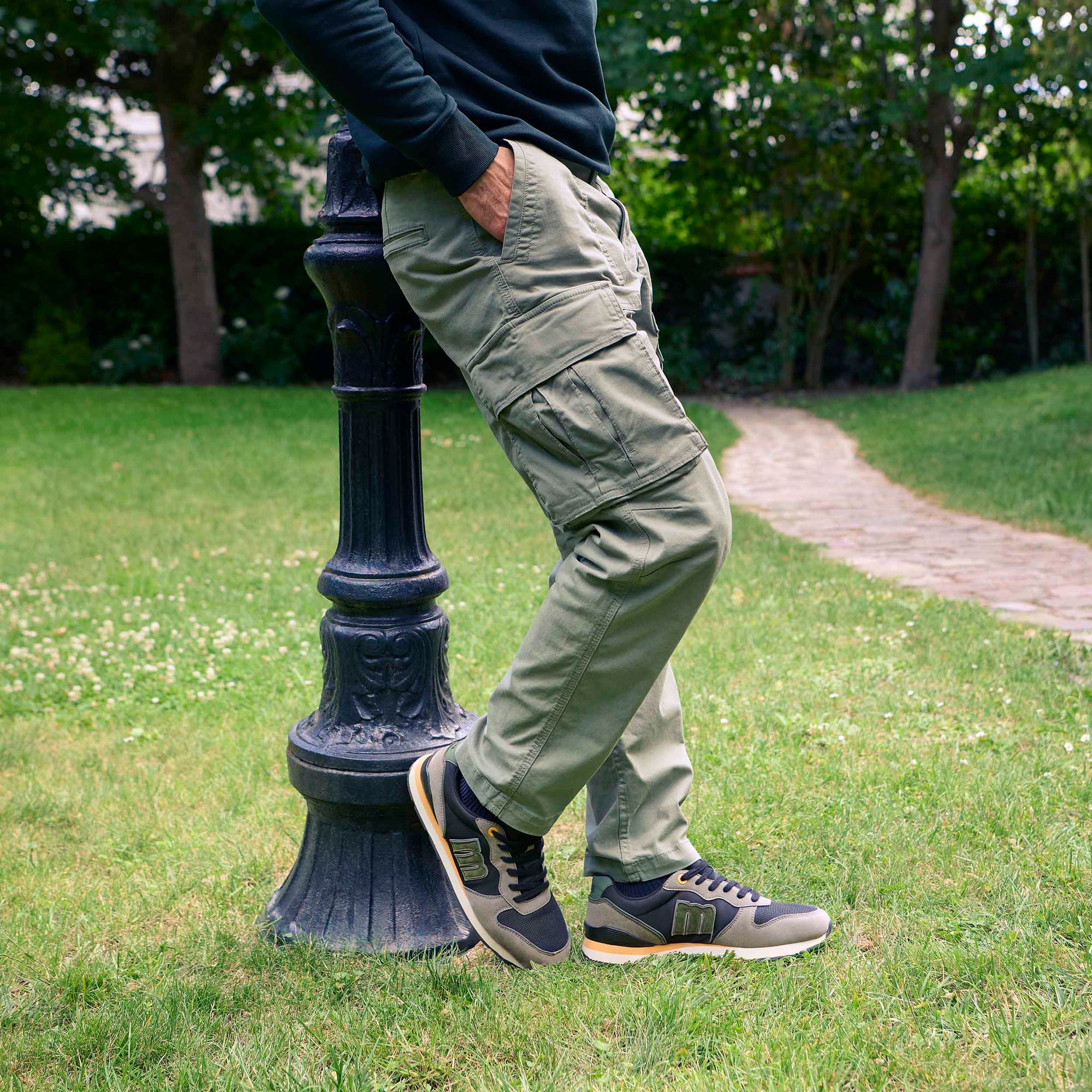 Baskets basses Homme noir