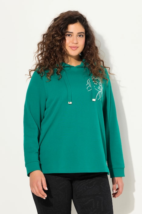 Hoodie, Gesicht, Classic, Kapuze, Langarm