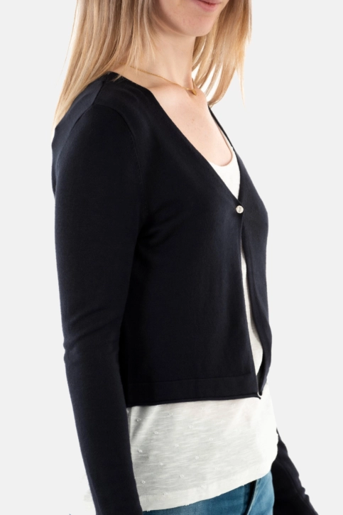 Gilets cardigans morgan 231-mzina marine