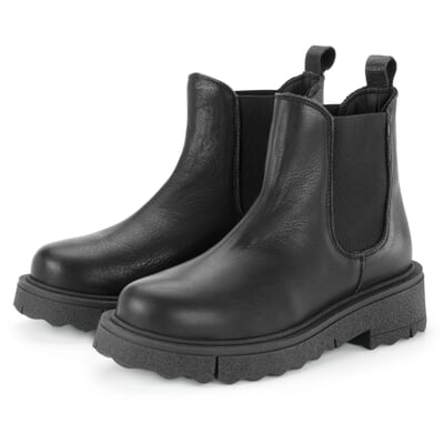 Damen-Chelsea-Boot, Schwarz