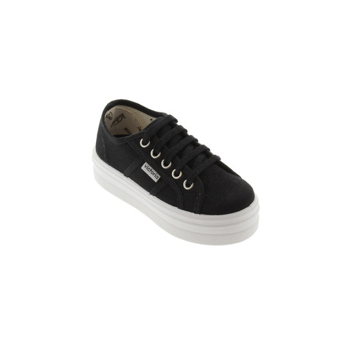 Zapatillas De Plataforma De Lona Victoria Barcelona