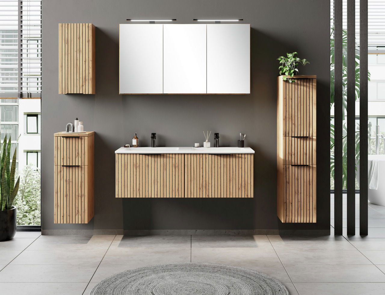 XORA Waschtisch-Set 120 cm LIVERPOOL