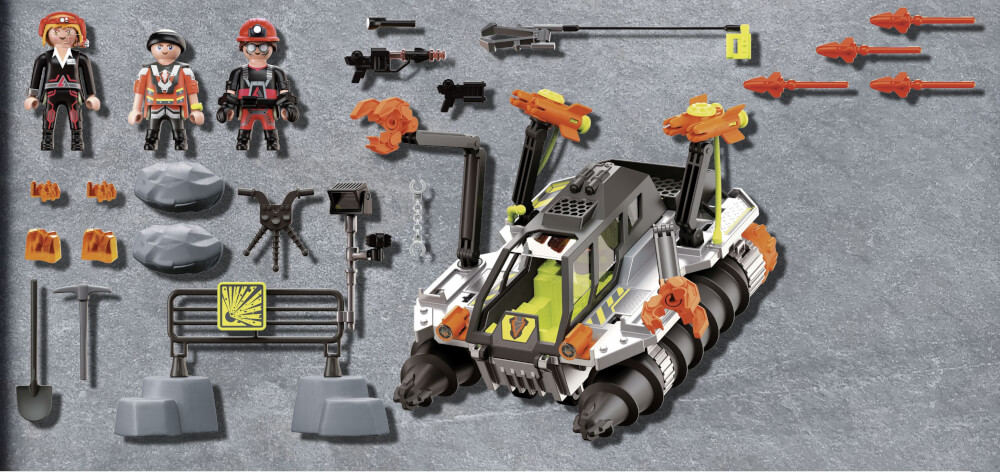 PLAYMOBIL 70927 Comet Corp. Abbruchbohrer