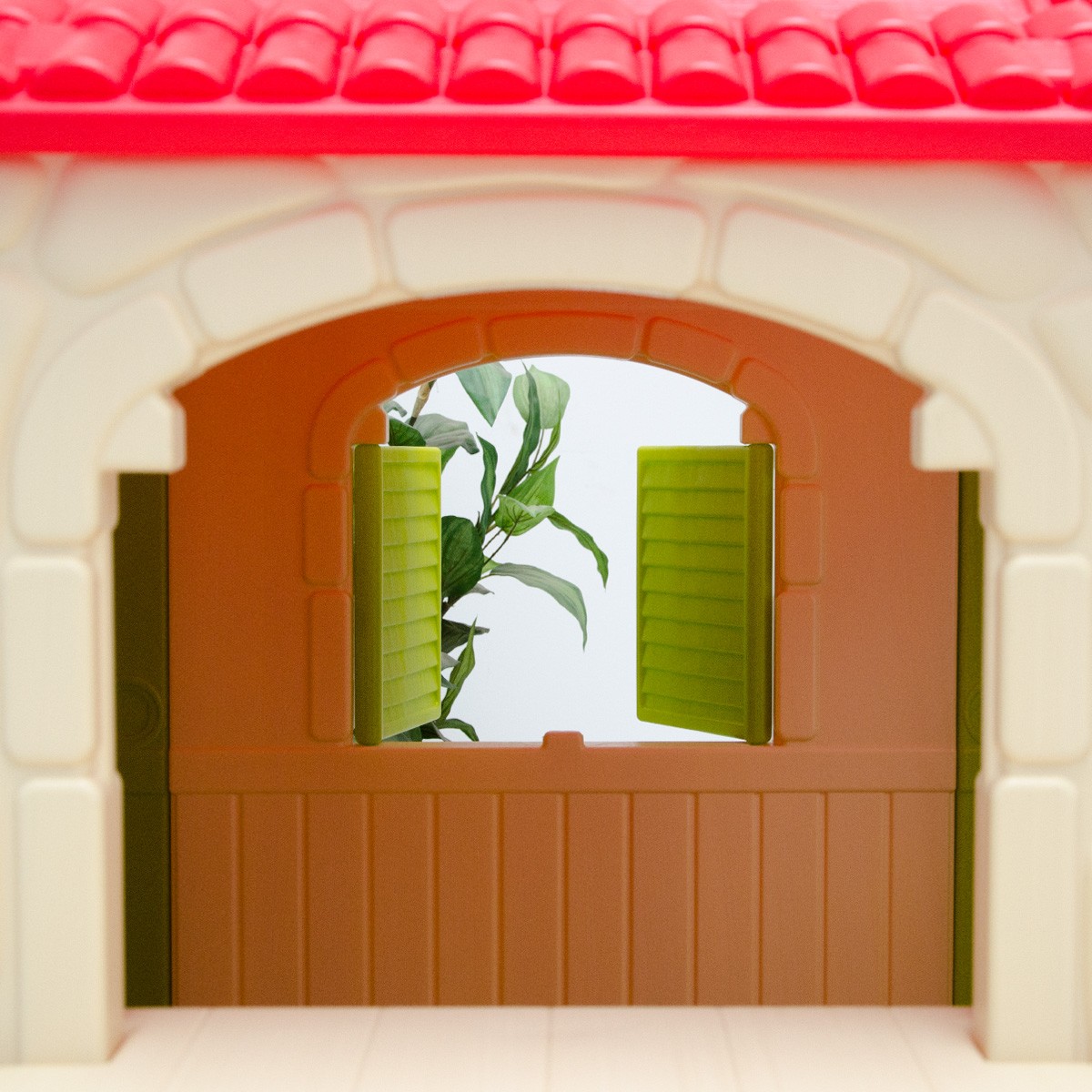 Kinder Spielhaus ab 1 - Garten Kinderhaus mit Tisch - Indoor Kinderspielhaus