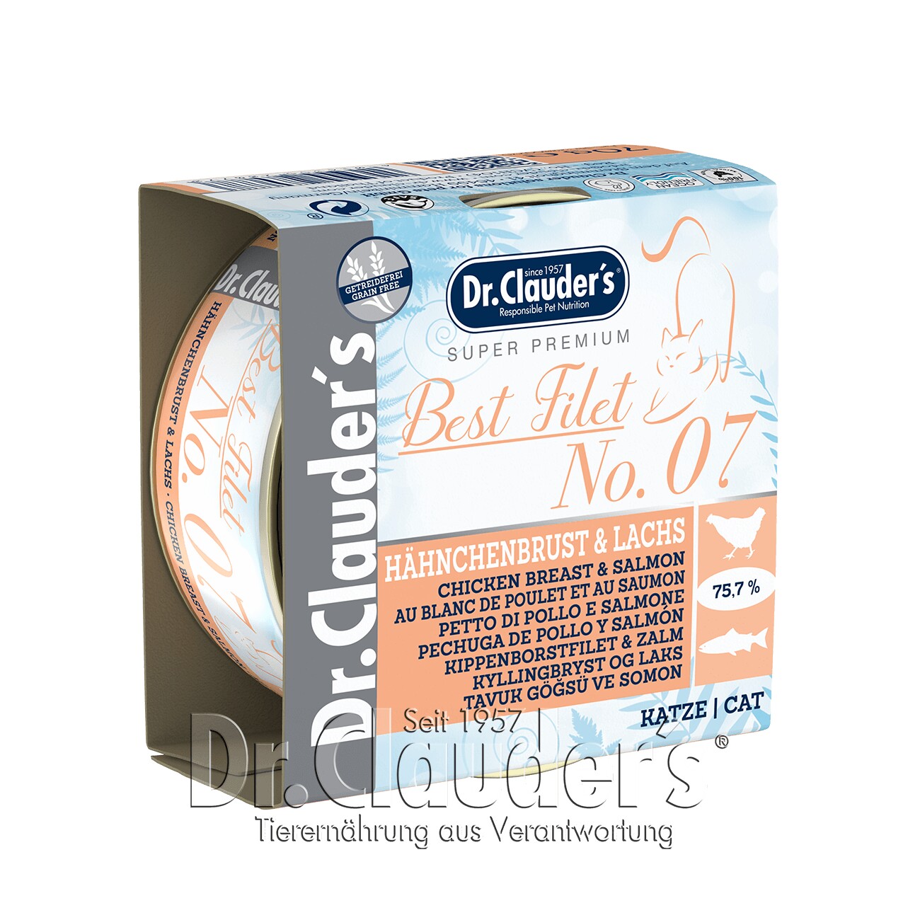 Dr. Clauder's Best Filet No. 07 Hähnchenbrust & Lachs