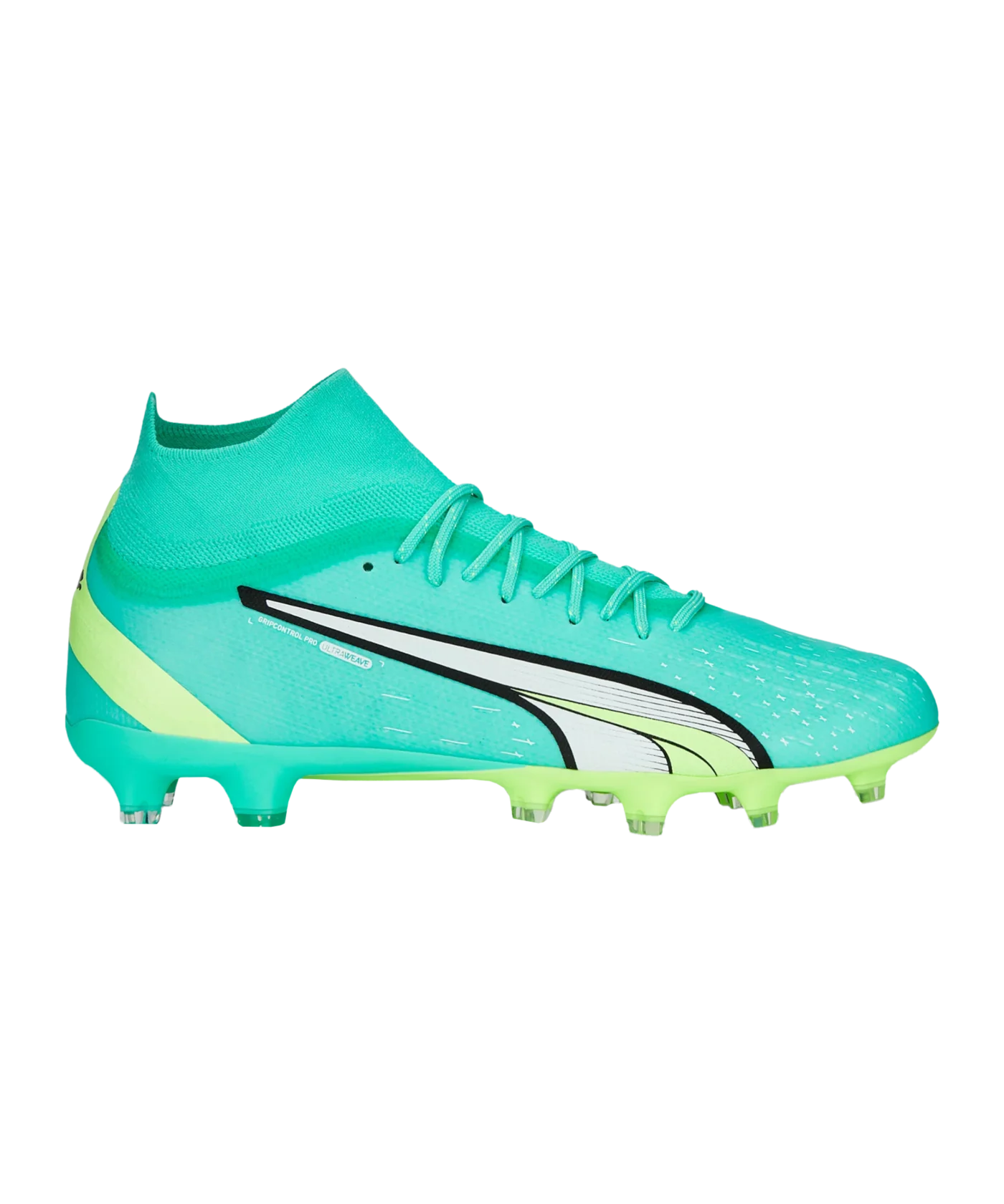 PUMA ULTRA Pro FG/AG Pursuit Türkis Gelb Grün F03
