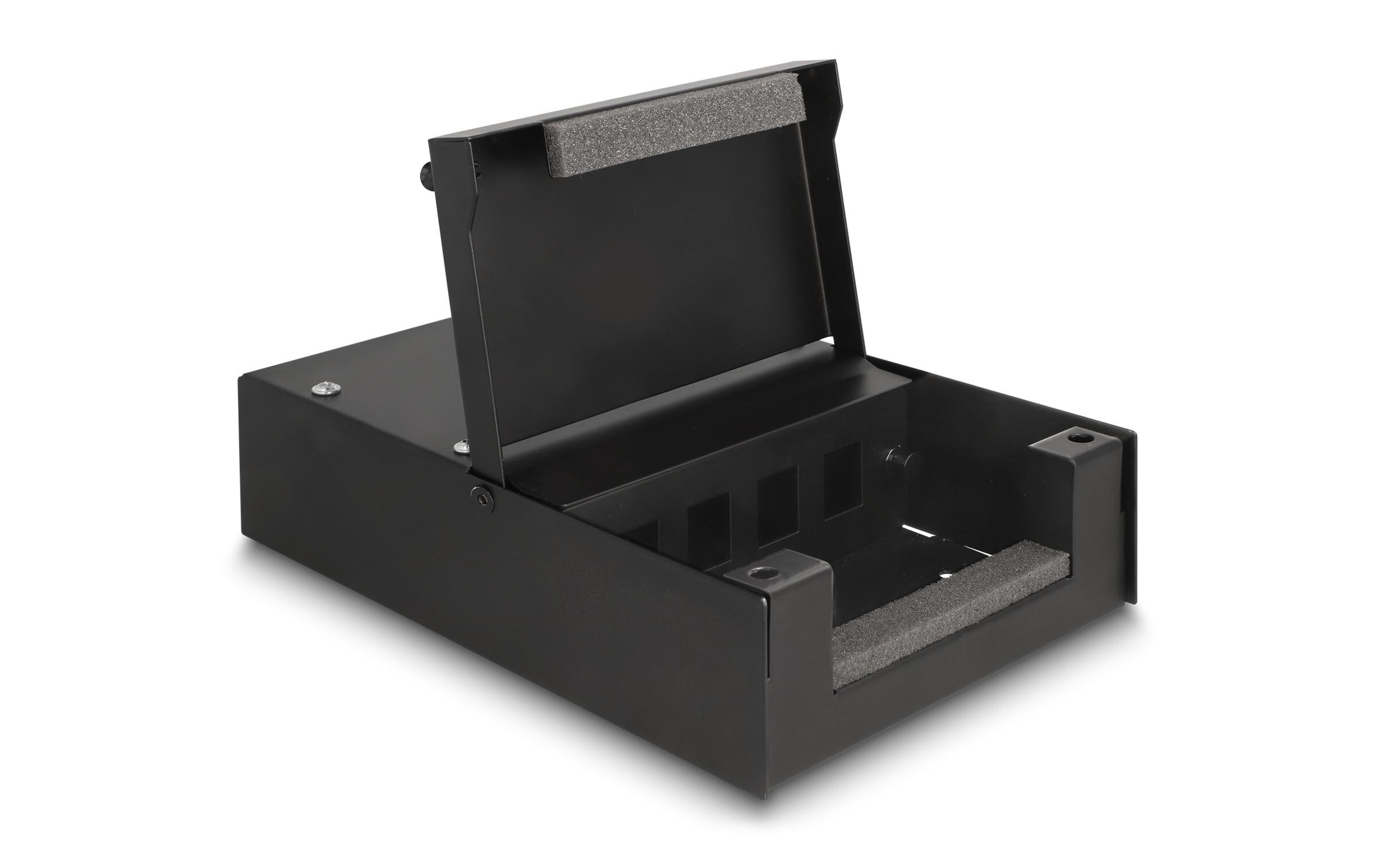 Konsolidierungspunkt-Box 4 Port für Keystone ModuleDelock Konsolidierungspunkt-Box 4 Port für Keystone Module