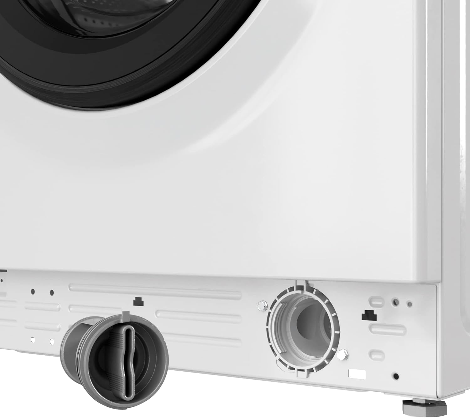 Bauknecht W Active 8A Waschmaschine Frontlader/ 8kg/ kraftvolle Fleckentfernung/ Dampf Programme/ Steam Hygiene Option/ Energieeffizienzklasse A/ Stopp&Add Funktion/ ProSilent-Motor [Energieklasse A]