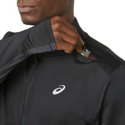 ASICSWinter Run 1/2 Zip Midlayer - schwarz