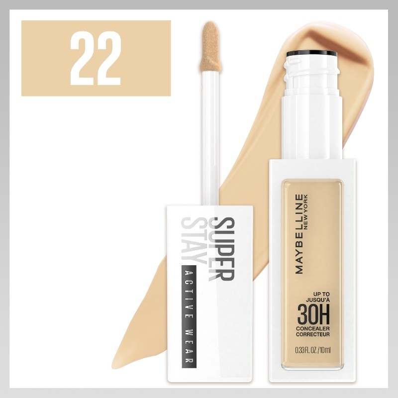 Maybelline Superstay Active Wear Concealer 10 ml - 22 Wheat