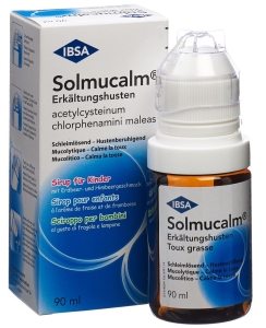 SOLMUCALM Erkältungshusten Sirup Kind, 90 ml