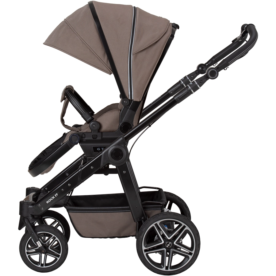 Hartan Kombikinderwagen ROCK IT GTR mit Handbremse Outdoor Toffee (800)