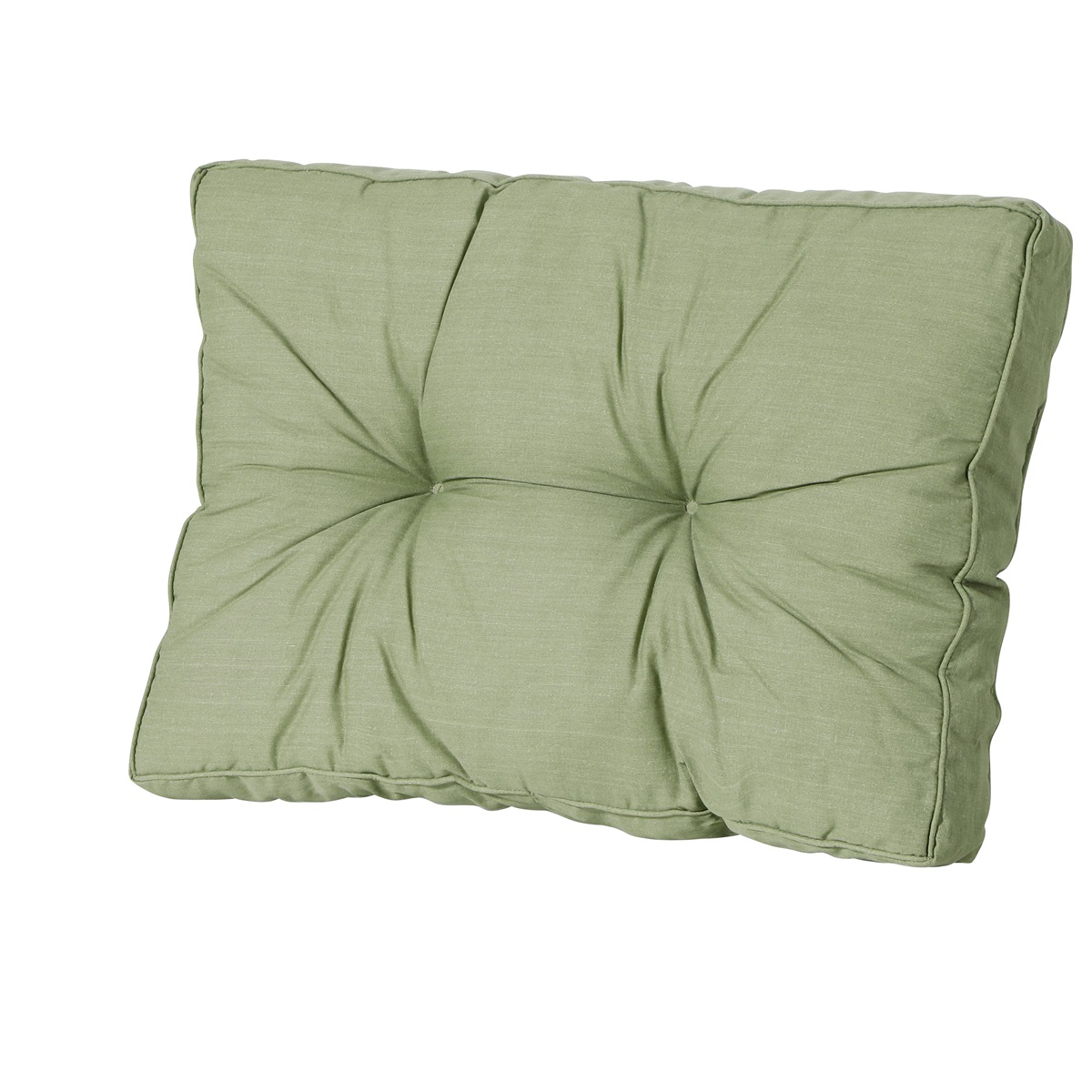Madison Basic green Rugkussen - Set van 2