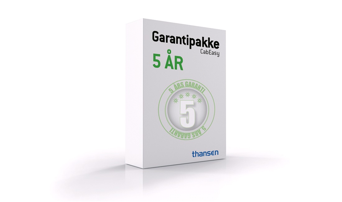 Garantipakke 5 år / 25.000 km CabEasy