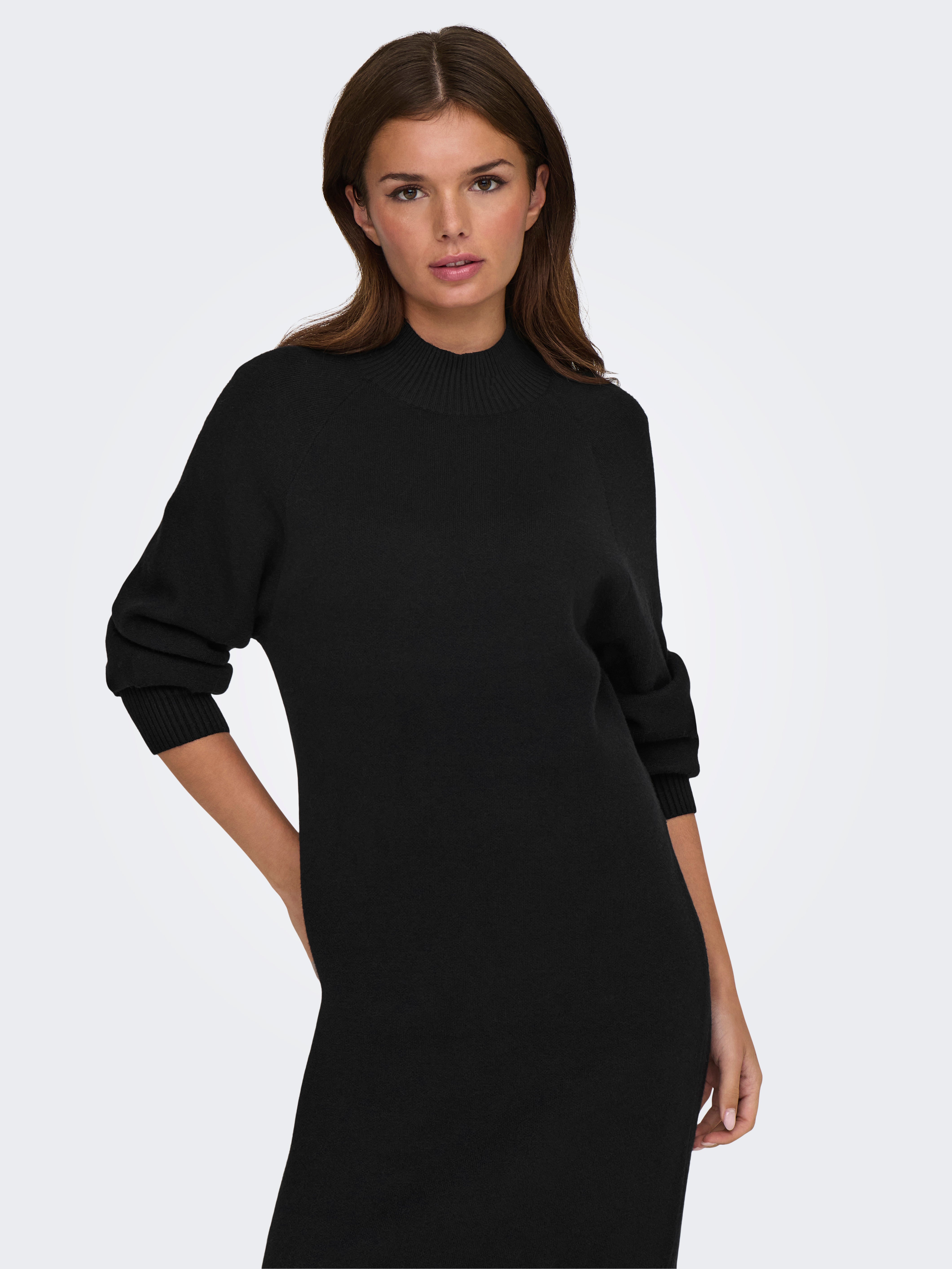 ONLFRIDA Midikleid Black