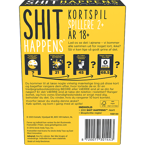 Shit happens