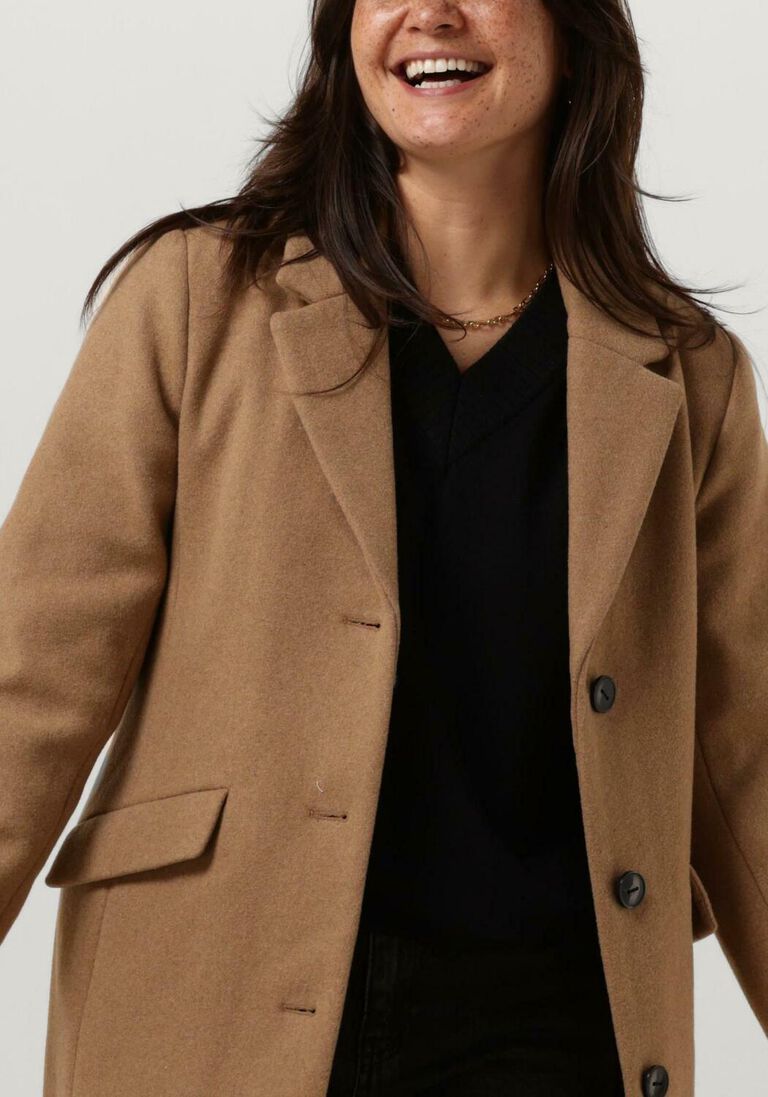 MODSTR\u00D6M camel modstr&ouml;m mantel pamela coat
