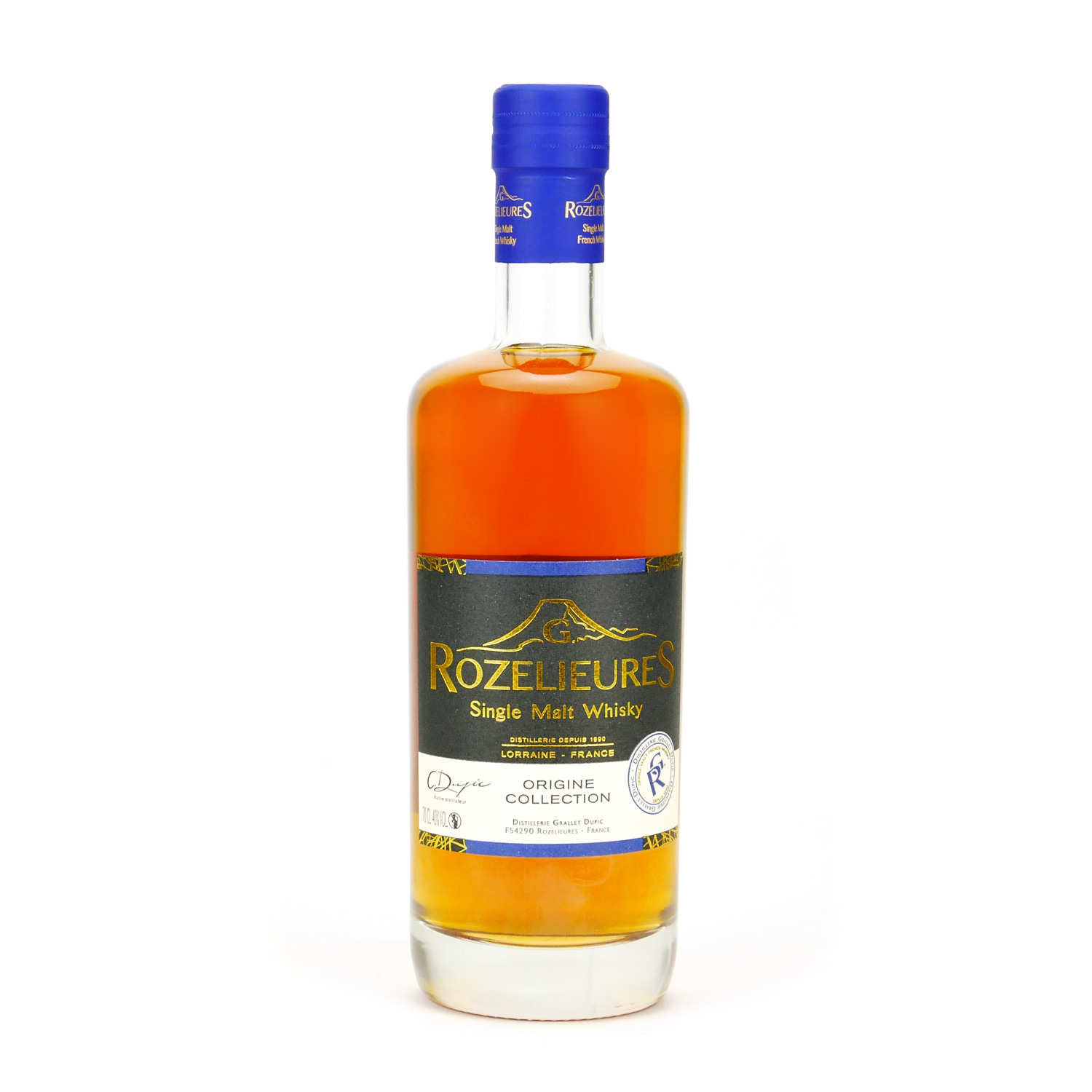 Whisky Rozelieures single malt de Lorraine - Collection Origine 40%
