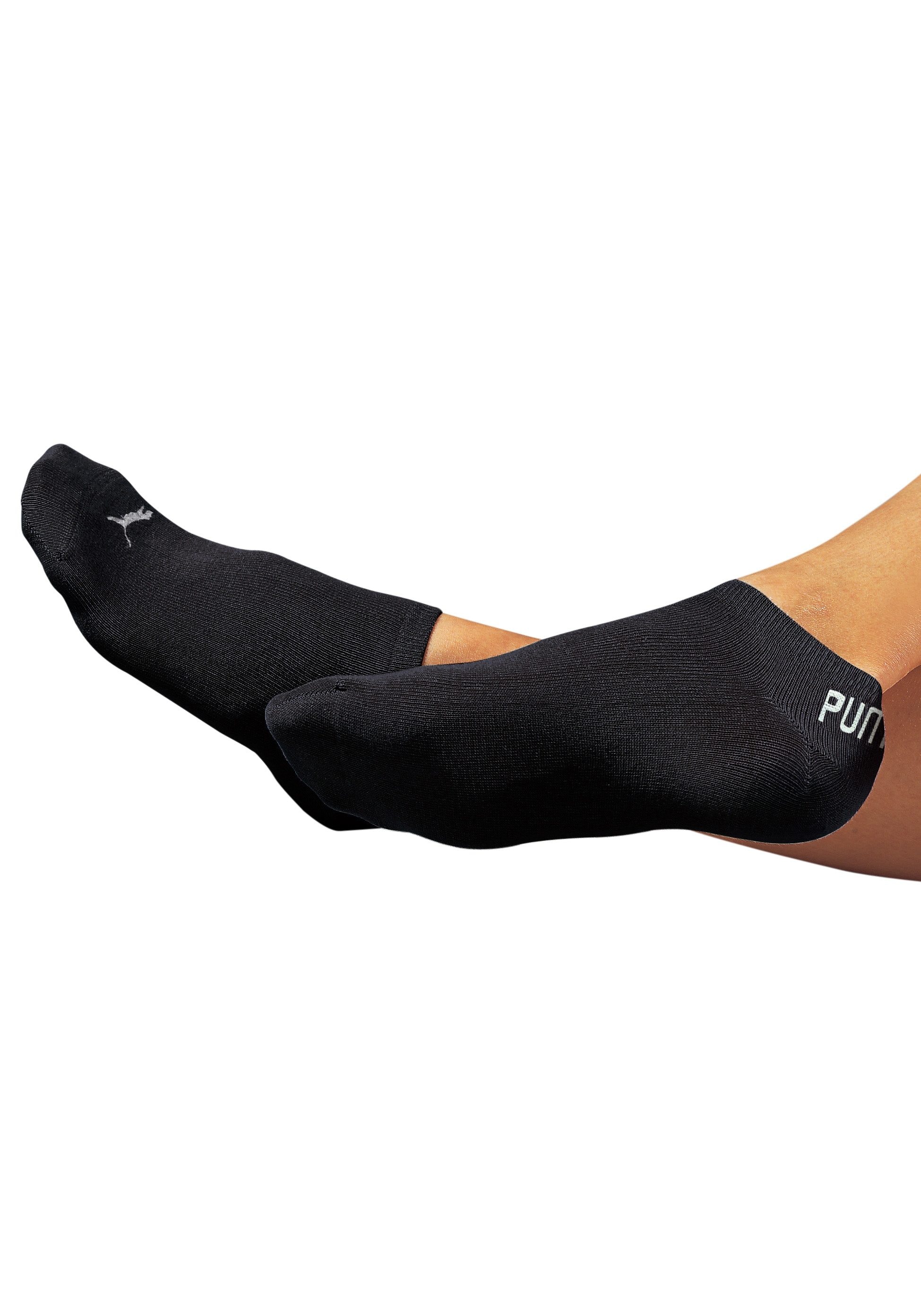 PUMA Sneakersocken »PU Sneaker Socks 6-pack« Packung, 6 Paar tlg. mit modischen PUMA-Branding