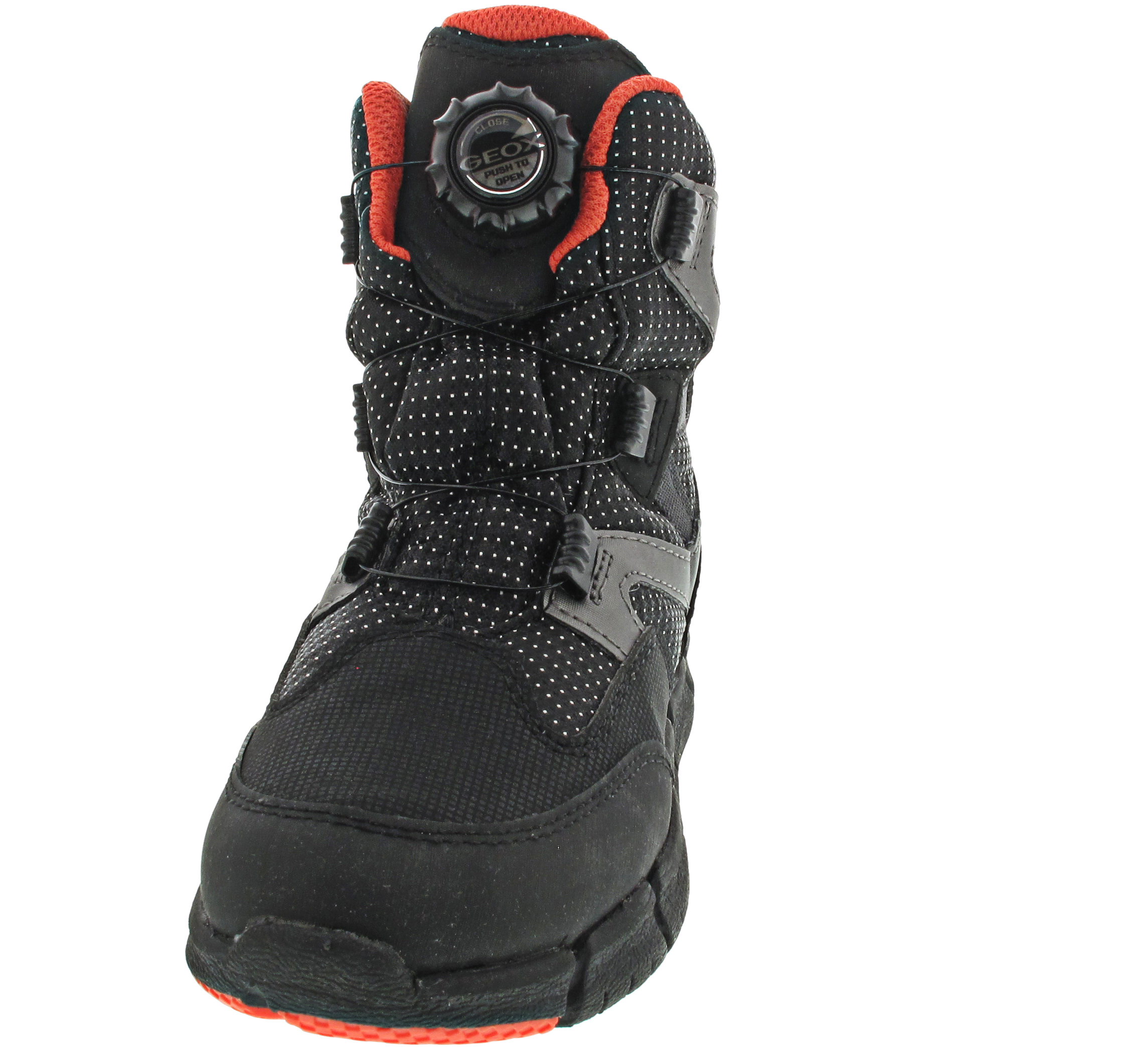 Geox Flexyper Boy B ABX Klettstiefel TEX schwarz
