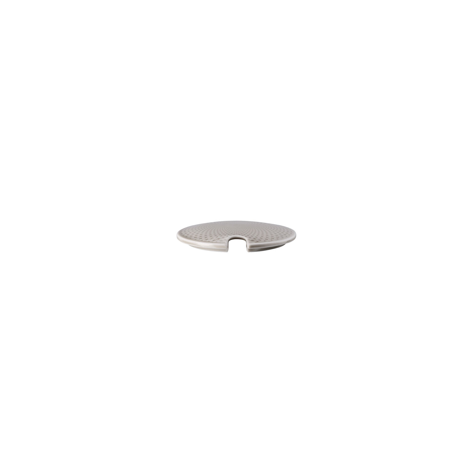 Junto Pearl Grey Zuckerdose Dkl. mit Einschnitt