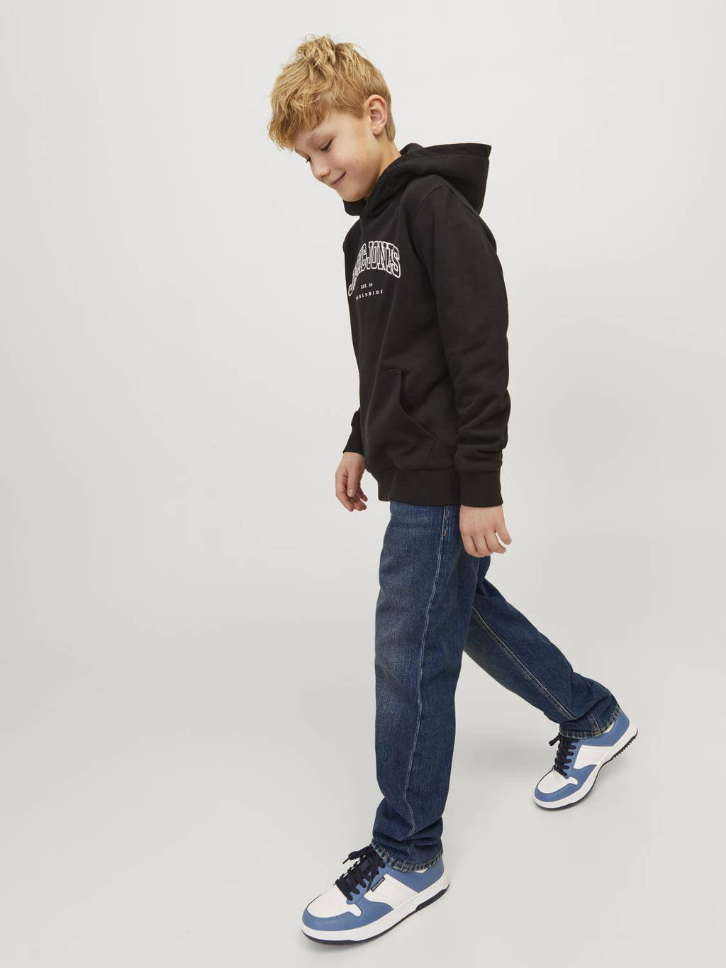 JACK & JONES relaxed fit jeans JJICHRIS JJORIGINAL blue denim mf