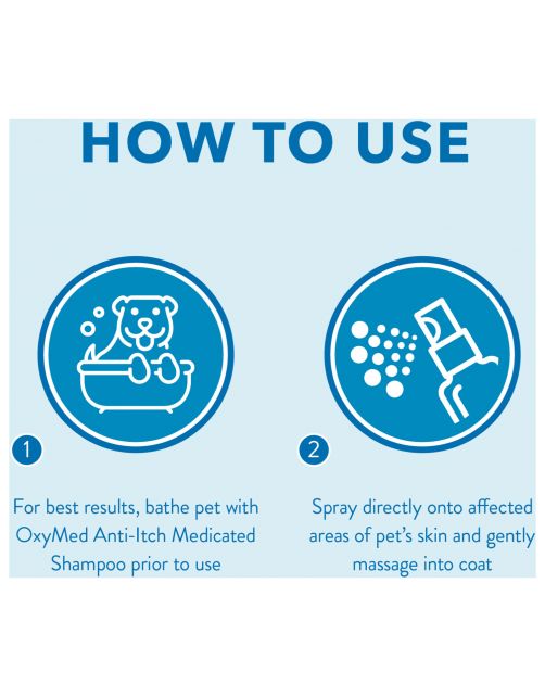 Tropiclean Oxy-Med Medicated Anti-Itch Spray - Hondenvachtverzorging - 236 ml