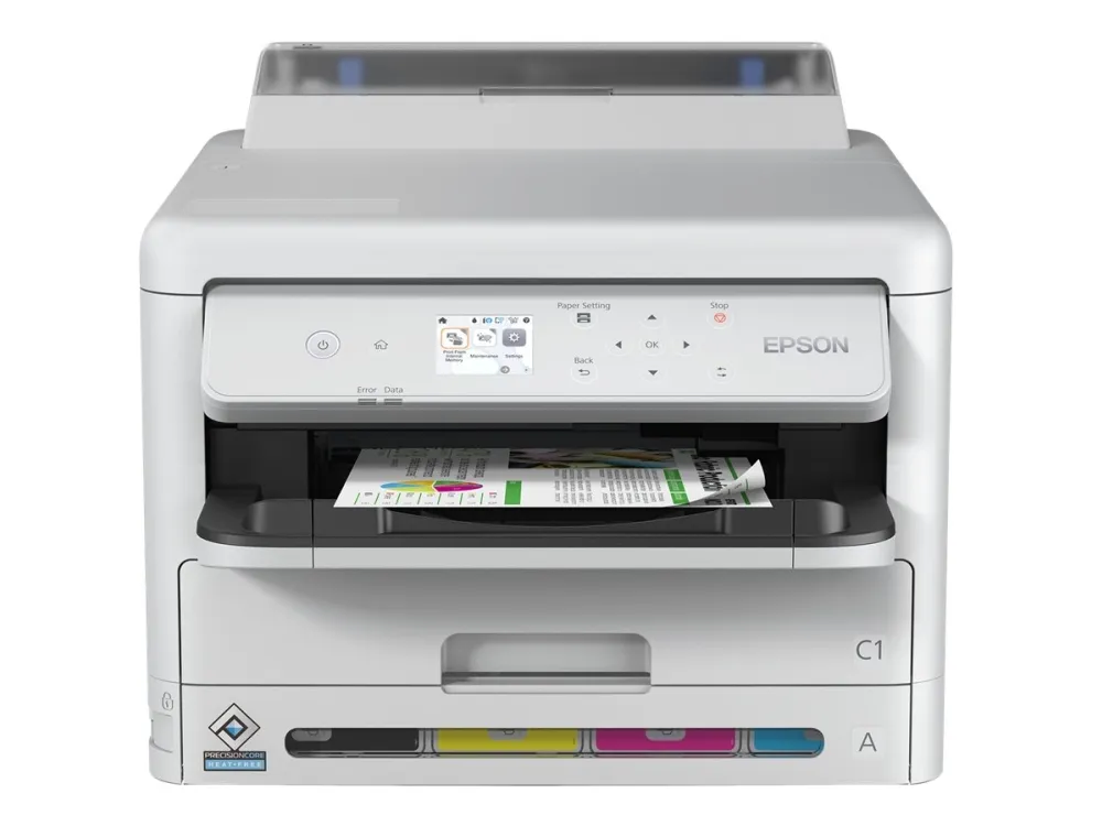 Epson WorkForce Pro WF-C5390DW BAM - Printer - farve - Duplex - blækprinter - A4/Legal - 4800 x 1200 dpi - op til 25 spm (mono) / op til 25 spm (farve) - kapacitet: 330 ark - USB, Wi-Fi, Gigabit LAN