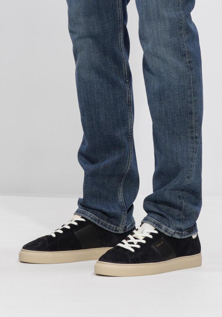 blauwe nubikk sneakers jase morris