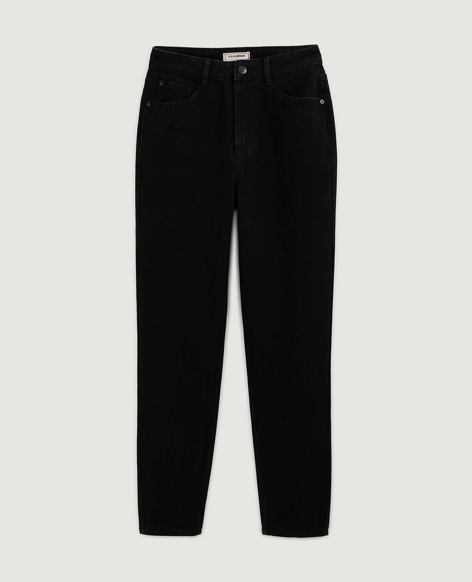 Jean mom taille haute - Noir