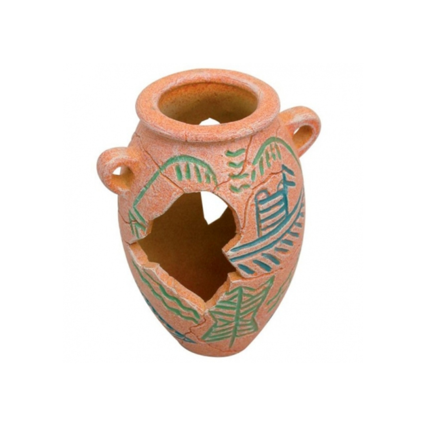 Vaso egípcio Zolux para decoração de aquário