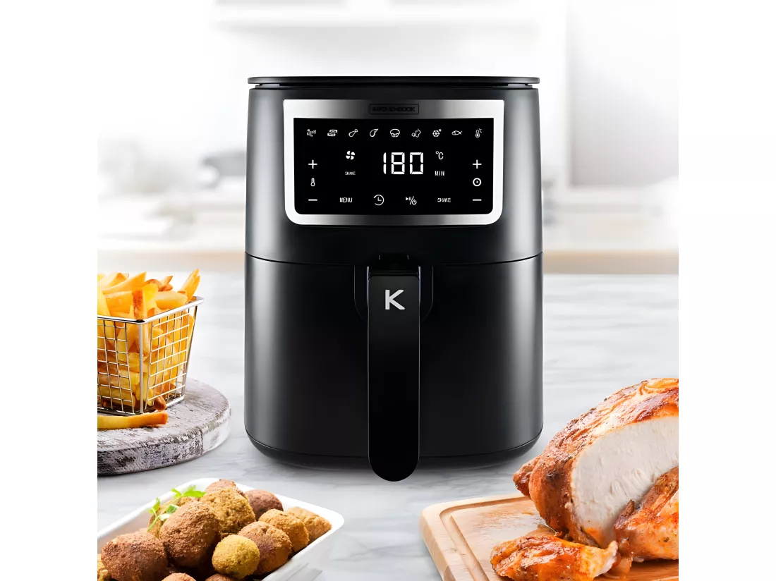 Friteuse sans huile Kitchencook AIRMED3 1400 W Noir