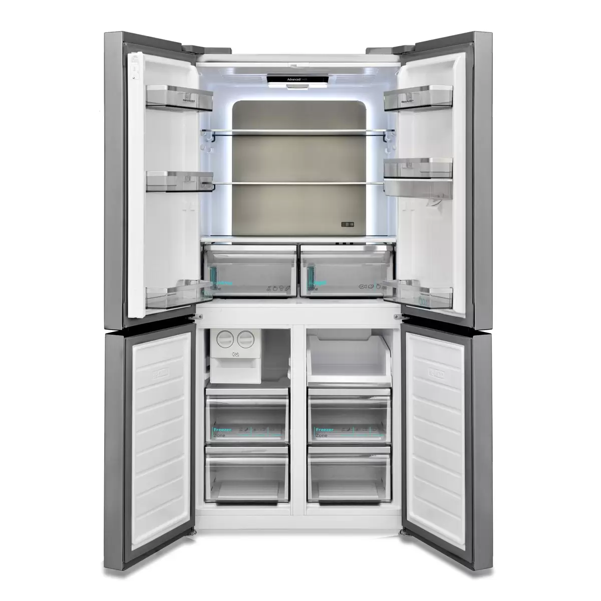 Food Center french door Sharp SJ-NFA35IHDPD-EU weiss