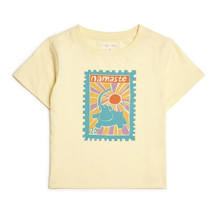 Louise Misha T-Shirt Tayo | Jaune pâle
