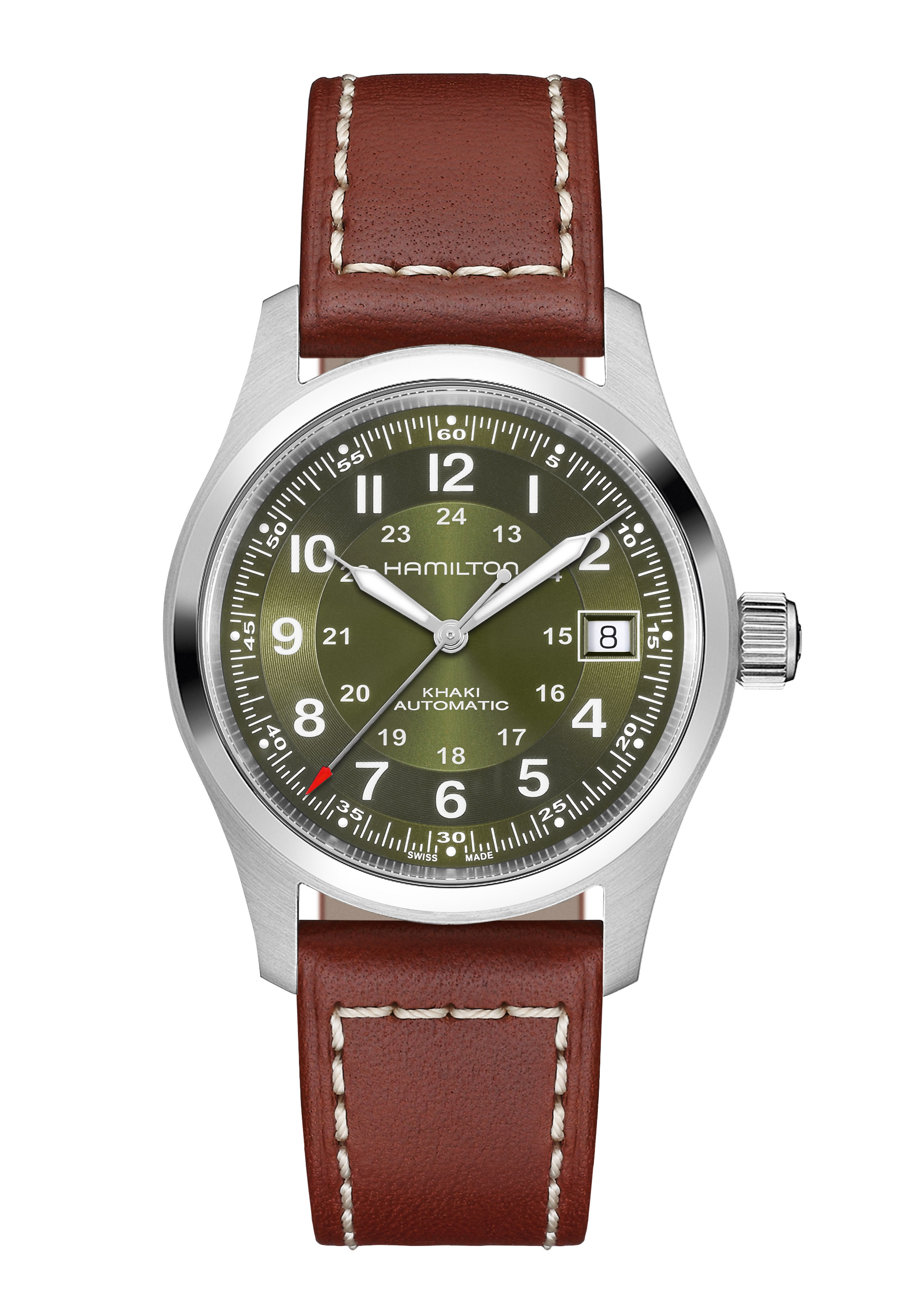 Hamilton Khaki Field Automatik 38mm Grün H70455560